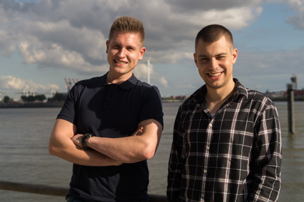 Die Box-Sharing Gründer - Jarid Degler und Benjamin Wagner 