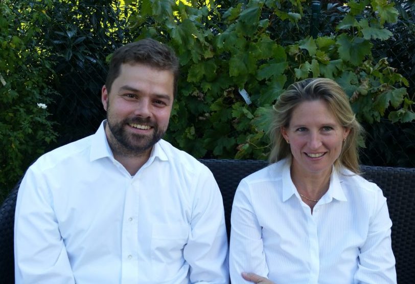 2/3 des KigaClick-Gründerteams: Florian Dasch und Isabel Fröhlich